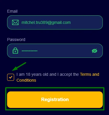 registration form casino